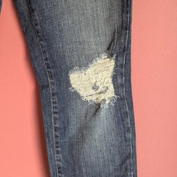 High waisted Ripped Skinnies - Picture 5 of 6